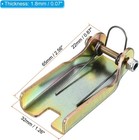 2 5 Inch Hook Safety Latch Kit  2 Pack Metal Towing Receiver Hitch Replacemen