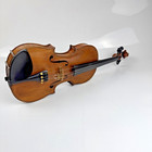 Vtg Violin 4 4 Full Size-terry s Fiddle Shop Rialto Ca-handcrafted W case   Bow
