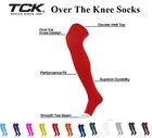 Tck Over Knee Pro Performance Extra Long Baseball Soccer Football Sports Socks