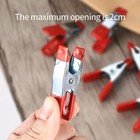 24pc 2  Inch Heavy Duty Metal Spring Clamps Diy Small Tool Clip 0 8  Jaw Opening