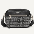 Dkny Zoie Camera Bag    style R41e5a61  black Logo   Xlb nwt   Original Packaging