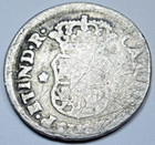 1767-lm Jm Spanish Peru Silver 1 2 Reales Genuine 1700s Old Pirate Pillar Coin