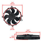 For Polaris Sportsman 700 Twin 4x4 683cc Efi 2004-06 Radiator Cooling Fan Motor