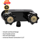 Rv Faucet  Camper Shower Faucet Replacement  4    Bath Valve Diverter Black 