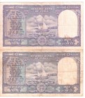 Extreme Rare 10 Rupees Big Phapda Super Fancy 999999-1000000 Numbers 2 Notes