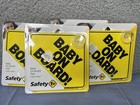 Safety 1st Baby On Board Sign Set Of 4 - New
