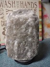 Rare Grey Pure Natural Organic Himalayan Salt Lamp Rock Shape  6 Lb 
