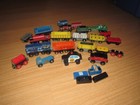 Thomas Brio Compatible Wooden Railway Train Track Lot 55 Engine Cargo Cars