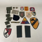 Assorted Vintage U s  Military Patches - Lot Of 18- Apple-let -some Recent