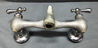 Antique Vtg Standard Chrome Brass Utility Sink Kitchen Faucet Parts Old 475-25b