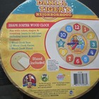 Daniel Tiger s Neighborhood Wood Clock Shape Sorter W  Stand 2021 Mpn 31036