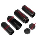Full Fork Cover Fork Tubes Caps Set For Harley Softail Fxsb Breakout 2013-2017