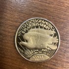 Gold Plated Commemorative Medal Of Usa 20 Dollars Coin 1933 Double Eagle