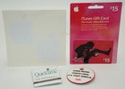 Vintage Apple Computer Pinback Buttons Sticker Advertising Unused  15 Itunes Gc