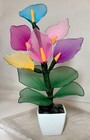Hand Crafted Thai Stocking Flower Arrangement