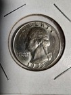 1955-d Washington Quarter - Uncirculated 90  Silver Coin