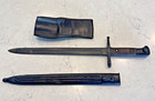 Original Ww1 ww2 Terni Italian Bayonet With Metal Sheath And Leather Frog Yl745
