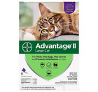 Advantage Ii Topical Flea Treatment For Large Cats Over 9 Lbs-6-month Supply