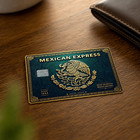 Mexican Express Credit Debit Card Skin Cover L Sticker Chip Funny Decal L 2pcs