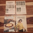 Lot Of 34 Vintage The Workbasket Magazines 1960s Craft Crochet Knitting Patterns