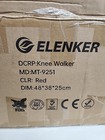 Elenker Knee Walker Steerable Medical Scooter W dual Braking System Blue Mt-9251