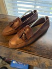 Vintage Gh Bass Weejuns Penny Loafers Size 11m Made In Usa Brown Tassel
