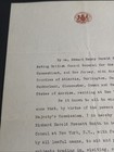 1932 British Consulate New York Vice Consul Appointment Document Seal Ephemera