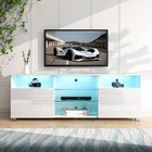 47  57  65  Modern Led High Glossy Tv Stand  Media Console  Entertainment Cente