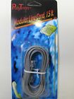Grey Phone Line 15 Ft Phone Telephone Extension Cord Cable Wall To Phone Home 