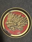 Iroquois Indian Head Beer   Ale Vintage Tray   Internat l Breweries Buffalo Ny