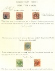 Danish West Indies Cancel Collection  50 Diff Incl  British  Ring Types   Towns