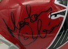 Morten Andersen Hof Signed autographed Falcons Mini Football Helmet Jsa 215551