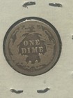 1876 Cc Seated Liberty Dime