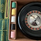 Vintage E s  Lowe Roulette Set Copyright 1941 Iob