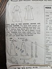 Rare Vintage 1950s Simplicity 4005 Misses Robe Scallop Detail Size 12 Bust 30
