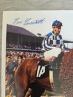 Secretariat 1973 Derby Winner  Signed By Jockey Ron Turcotte  8x10
