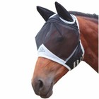 Shires Fine Mesh Horse Equine Fly Mask With Ears 60  Uv Protection 6662