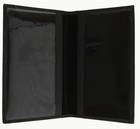 Genuine Leather Us Passport Cover Id Holder Wallet Travel Case Handmade Black