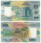 Central African States 5 Pcs Set  500 To 10 000 Francs 2022- P-700 To P-704 Unc