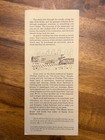 Sandy River Rangeley Lakes Railroad Maine 100 Years Centennial Travel Brochure