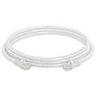 7ft Cat5e Ethernet Patch Cord White Cat 5e Internet Cable Rj45 Lan Router Cord