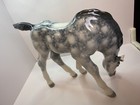 Vintage Horse Figurine Lomonosov Porcelain Grazing Foal