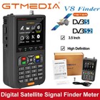 3 5   Satellite Signal Finder Meter Gtmedia Dvb-s2 s2x Fta Digital V8 Satfinder
