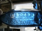  1850 s  Cobalt Blue iron Pontil seitz   Bro_ 8 Side Mineral Waters easton   Pa_