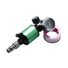 Air Pressure Regulator 1 4  Npt Analog Gauge Oil Water Trap Air Hose Spray Tool