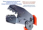 Crimp Tool Die 2cl Non-insulated Open Barrel Vdv200-010 With Locator