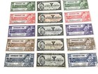 Canadian Tire Money Cash Bonus Circulated 3 Sets Of  05    10   25   50  1 00