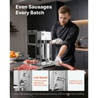 Uimoso Manual Sausage Stuffer Maker 22lb 10l Meat Press Filler W 5 Filling Tubes