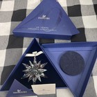 2011 Swarovski Crystal Annual Snowflake Ornament Ltd  Edition 1092037  20 Years 