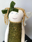 Woof And Poof Molly And Friends Shelf Sitter Christmas With Sequins   Beads
